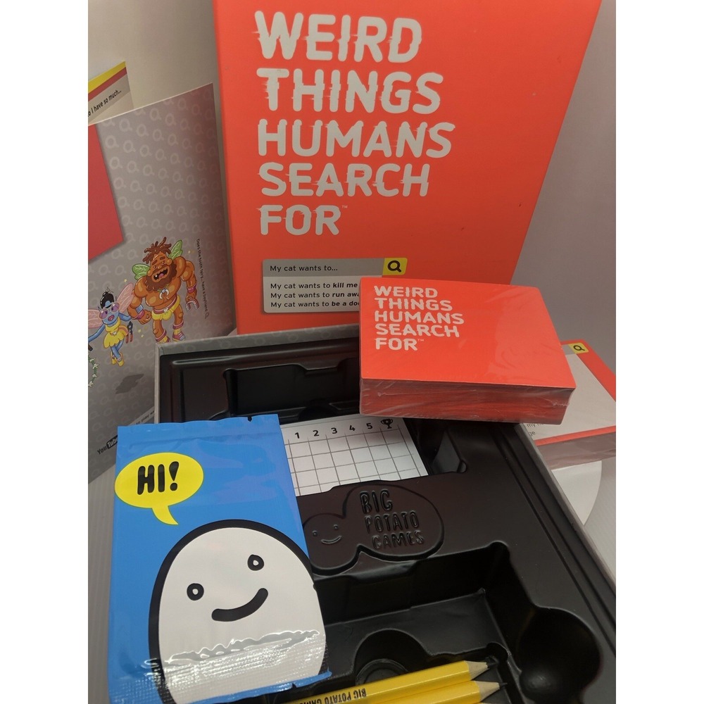 Weird Things Humans Search For: Adult Board‎ Game About Strange Google Searches